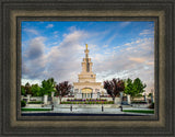 Columbia River Temple - Sunrise from the Front by Scott Jarvie