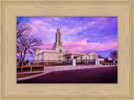 Lubbock Temple - Sunrise from the Left by Scott Jarvie