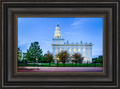 Nauvoo Temple - All Lit Up by Scott Jarvie