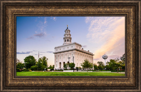 Nauvoo Temple - Green Summer by Scott Jarvie