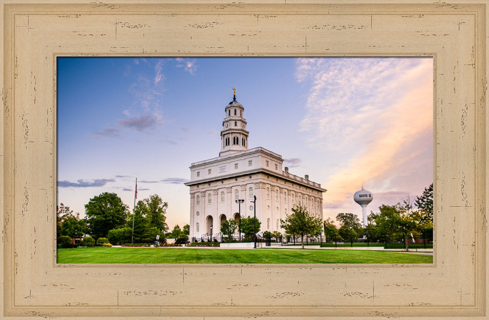 Nauvoo Temple - Green Summer by Scott Jarvie