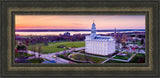 Nauvoo Temple - Mississippi Sunset by Scott Jarvie