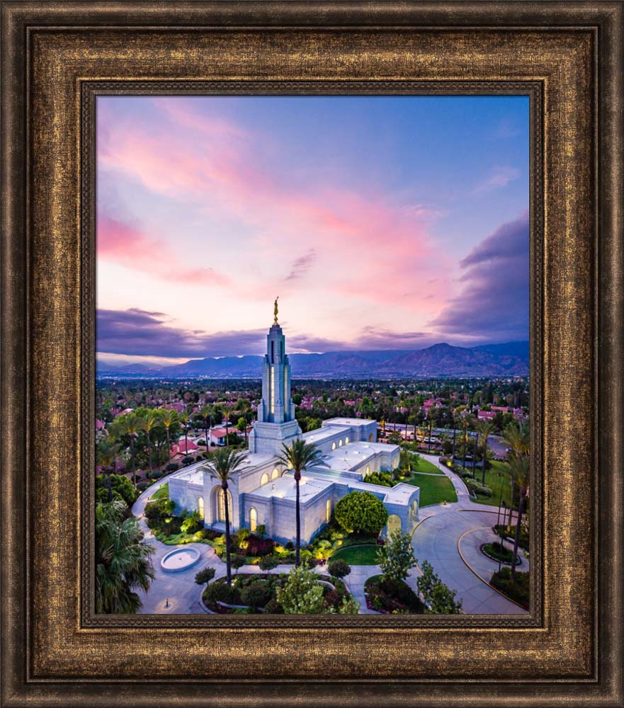 Redlands Temple - Cool Skies by Scott Jarvie