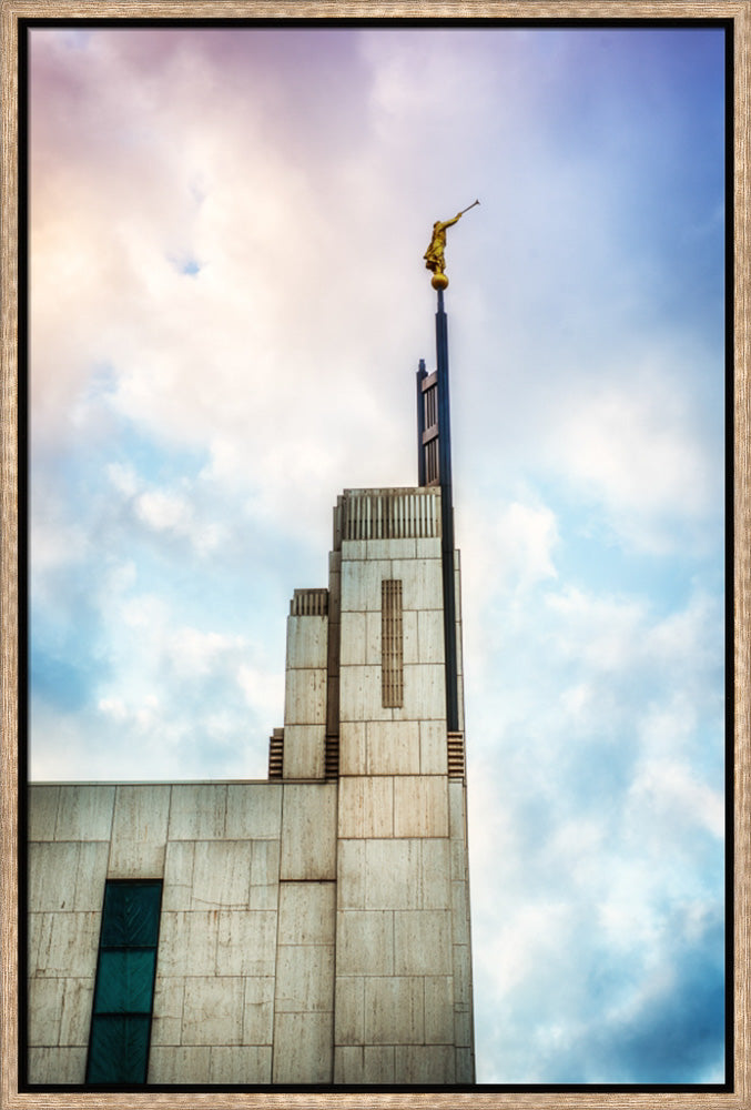 Manhattan Temple - Spire by Scott Jarvie