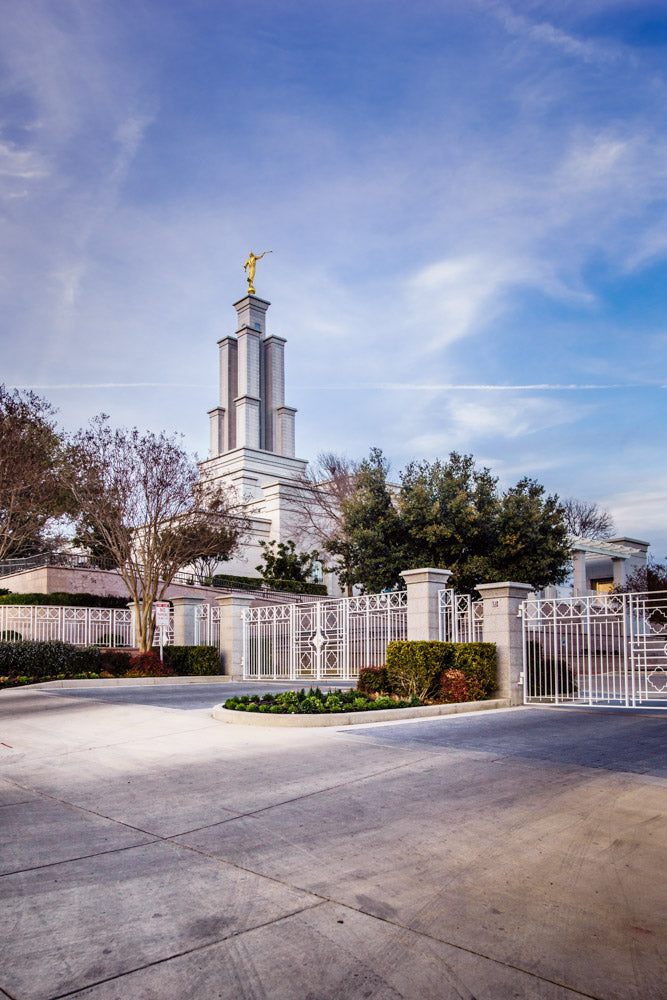 San Antonio Temple - From the Gates by Scott Jarvie