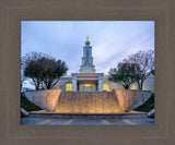 San Antonio Temple - Fountain from the Front by Scott Jarvie