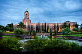 Newport Beach Temple - Wind Blown by Scott Jarvie