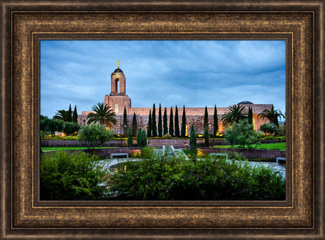 Newport Beach Temple - Wind Blown by Scott Jarvie