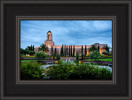 Newport Beach Temple - Wind Blown by Scott Jarvie