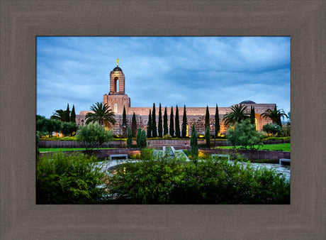 Newport Beach Temple - Wind Blown by Scott Jarvie