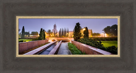 Newport Beach Temple - Living Fountain by Scott Jarvie