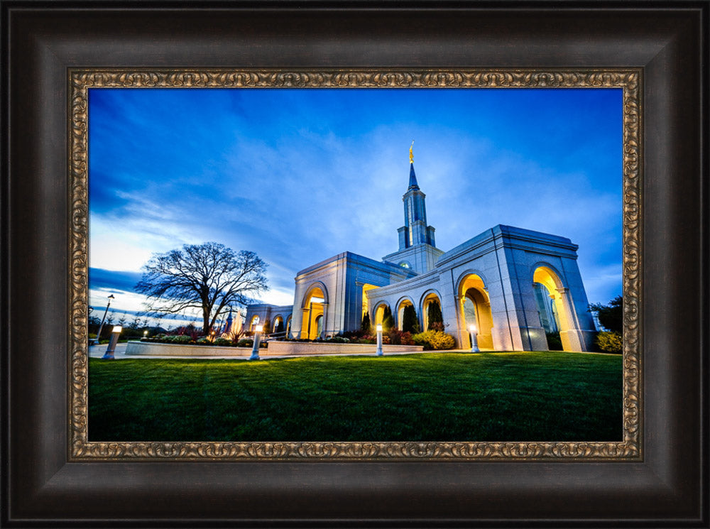 Sacramento Temple - Sunset Corner by Scott Jarvie