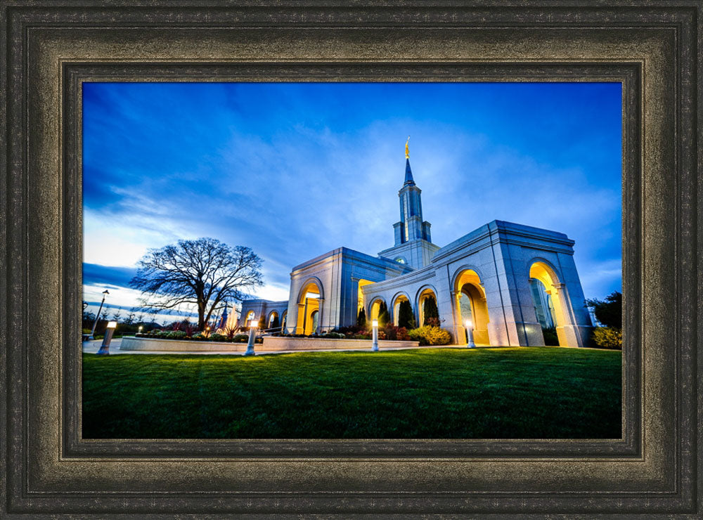 Sacramento Temple - Sunset Corner by Scott Jarvie