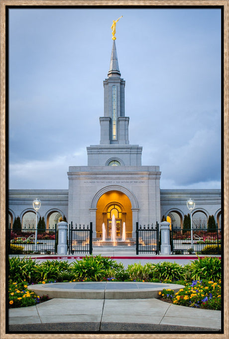 Sacramento Temple - Front Vertical by Scott Jarvie