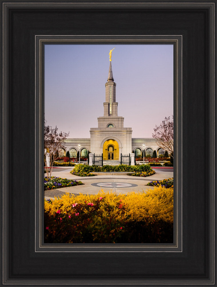 Sacramento Temple - Fall Garden by Scott Jarvie