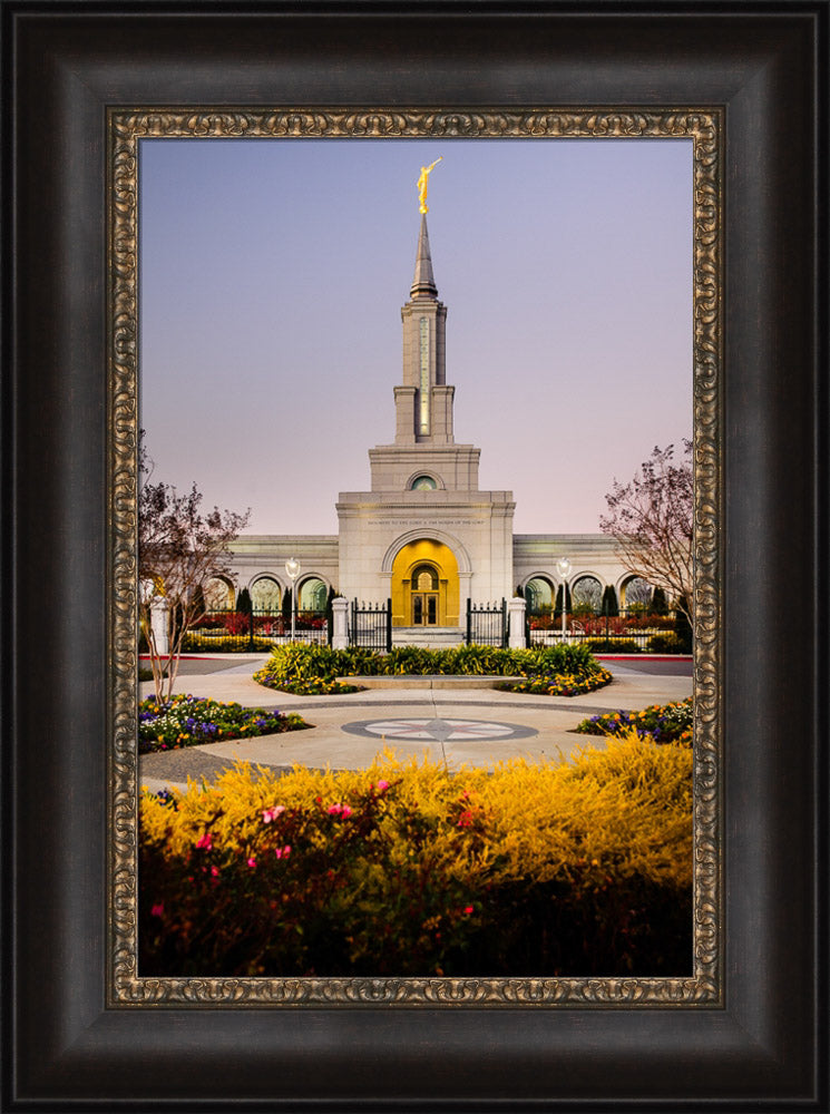 Sacramento Temple - Fall Garden by Scott Jarvie