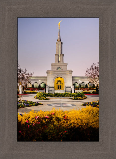 Sacramento Temple - Fall Garden by Scott Jarvie