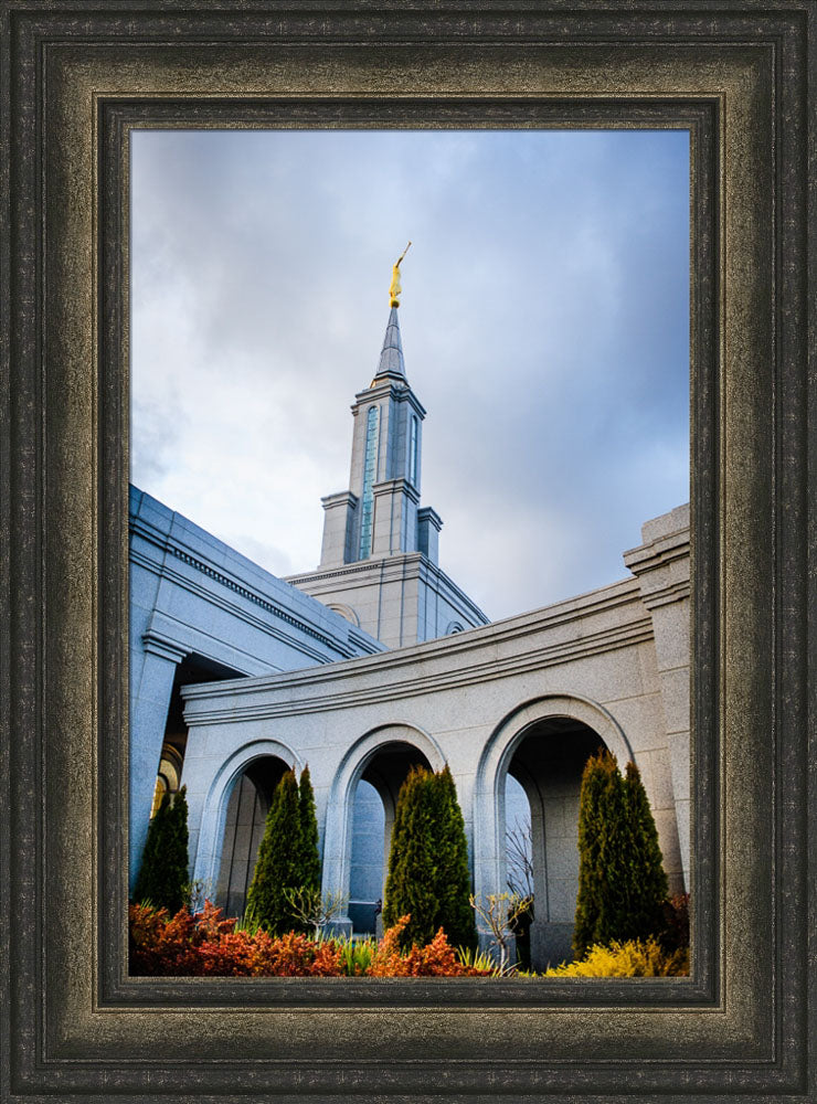 Sacramento Temple - Looking Up by Scott Jarvie