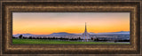 Rexburg Temple - Sunset Panorama by Scott Jarvie