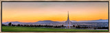 Rexburg Temple - Sunset Panorama by Scott Jarvie