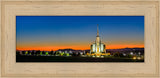 Rexburg Temple - Red Twilight by Scott Jarvie