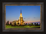 Twin Falls Temple - Horizontal by Scott Jarvie