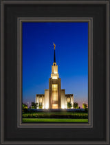 Twin Falls Temple - Twilight by Scott Jarvie