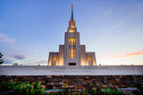 Twin Falls Temple - Garden Sign by Scott Jarvie