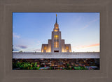 Twin Falls Temple - Garden Sign by Scott Jarvie