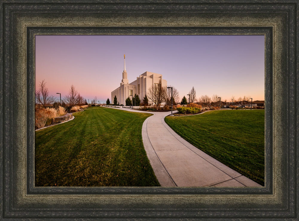 Twin Falls Temple - The Path to the Temple by Scott Jarvie