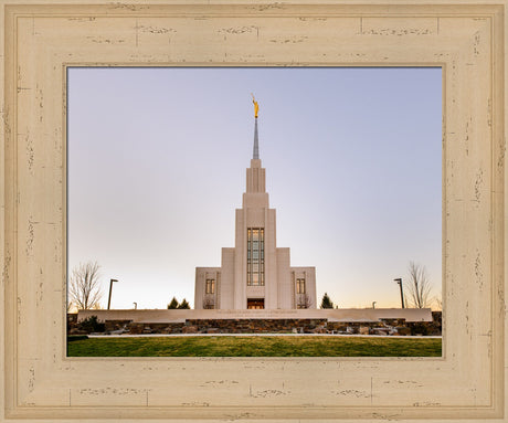 Twin Falls Temple - Temple Sign by Scott Jarvie