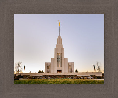 Twin Falls Temple - Temple Sign by Scott Jarvie