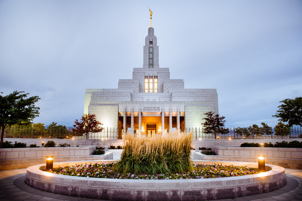 Draper Temple - Lights On by Scott Jarvie