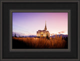 Oquirrh Mountain Temple - Morning Twilight by Scott Jarvie