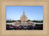 Oquirrh Mountain Temple - Garden Steps by Scott Jarvie