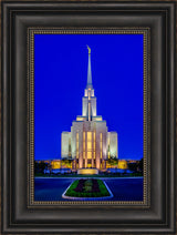 Oquirrh Mountain Temple - From the Front by Scott Jarvie