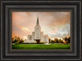 Vancouver Temple - Sunset by Scott Jarvie