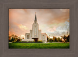 Vancouver Temple - Sunset by Scott Jarvie