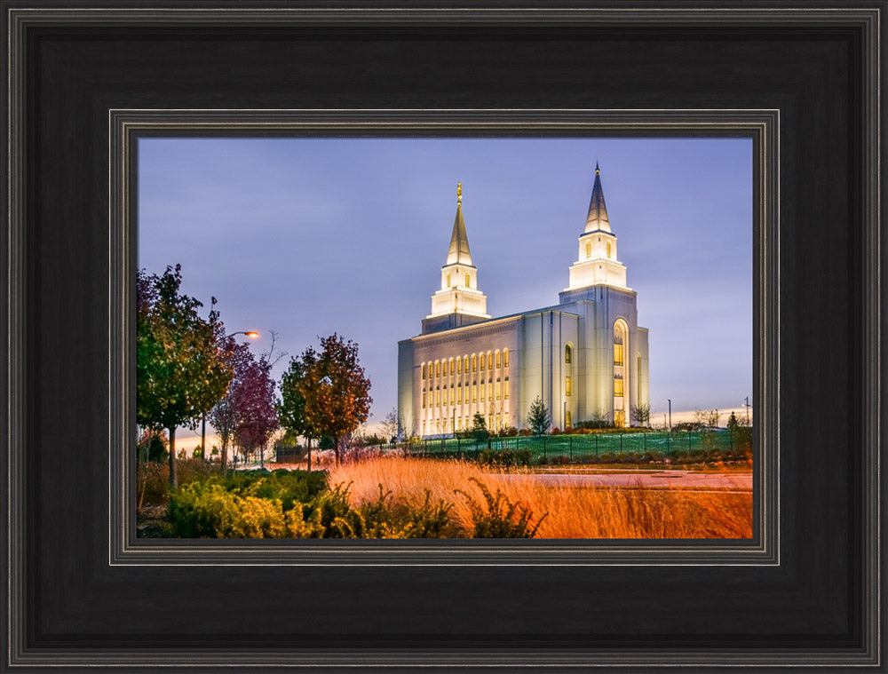 Kansas City Temple - Colorful Morning by Scott Jarvie