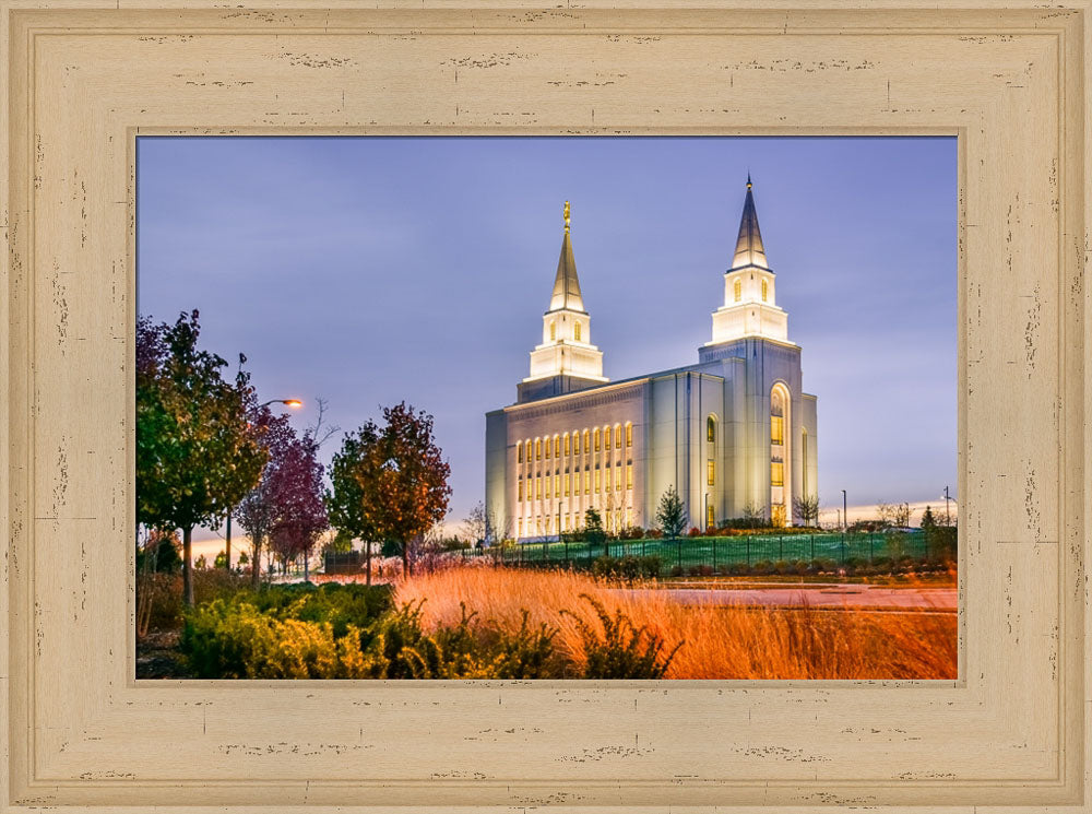 Kansas City Temple - Colorful Morning by Scott Jarvie