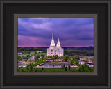 Kansas City Temple - Purple Skies by Scott Jarvie