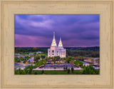 Kansas City Temple - Purple Skies by Scott Jarvie