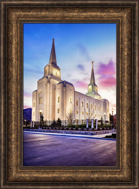 Brigham City Temple - Sunrise by Scott Jarvie