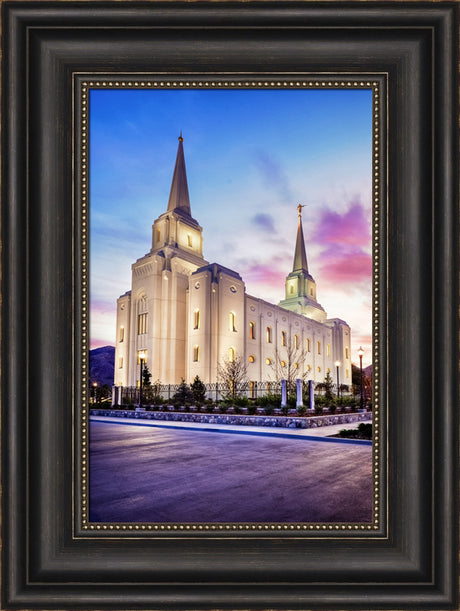 Brigham City Temple - Sunrise by Scott Jarvie