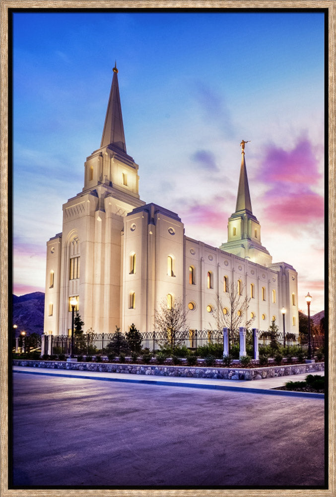 Brigham City Temple - Sunrise by Scott Jarvie