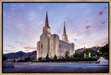 Brigham City Temple - Morning Rays by Scott Jarvie