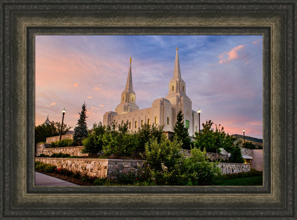 Brigham City Temple - Garden View by Scott Jarvie