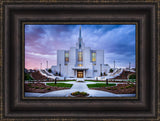 Calgary Temple - Purple Twilight by Scott Jarvie