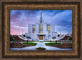 Calgary Temple - Purple Twilight by Scott Jarvie