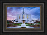 Calgary Temple - Purple Twilight by Scott Jarvie